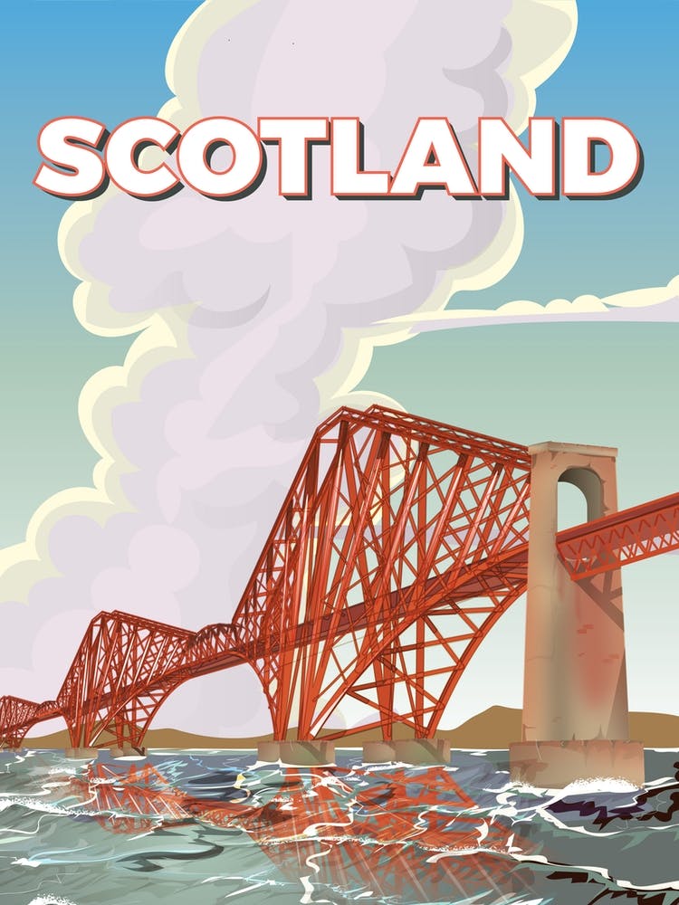 Scotland firth of forth Bridge