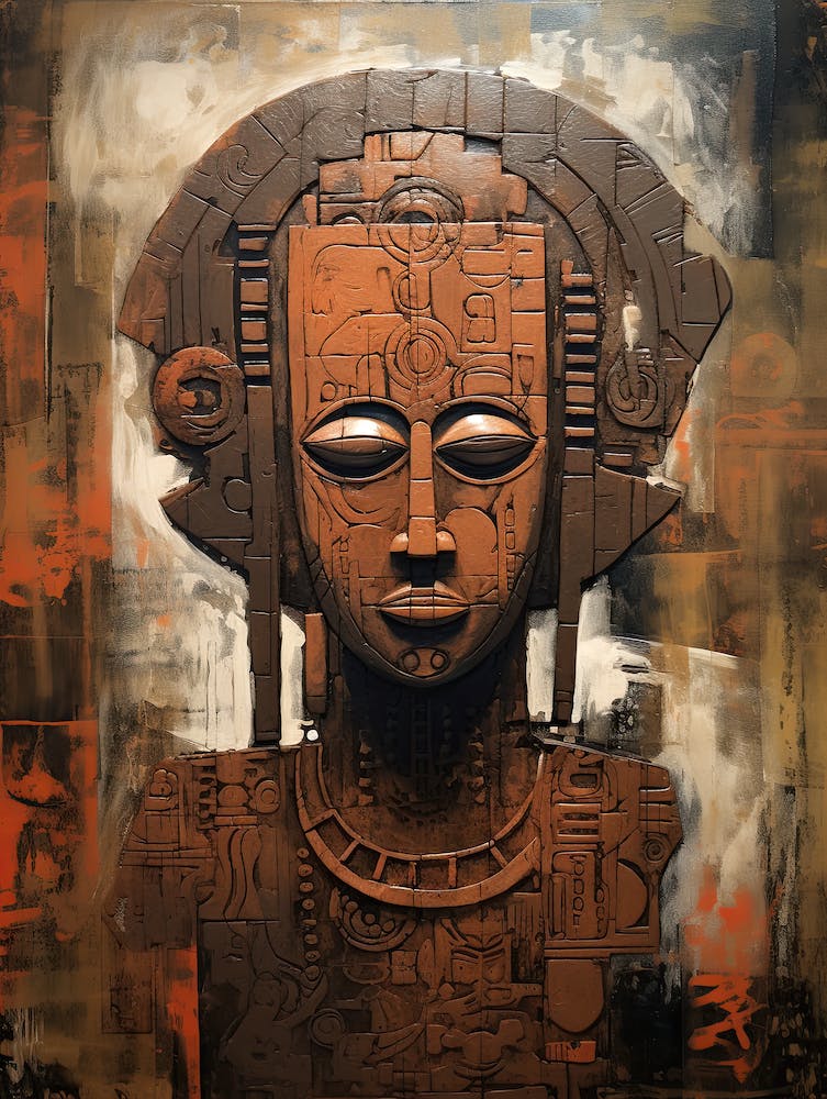Whispers of the Savanna: Masked African Tribes