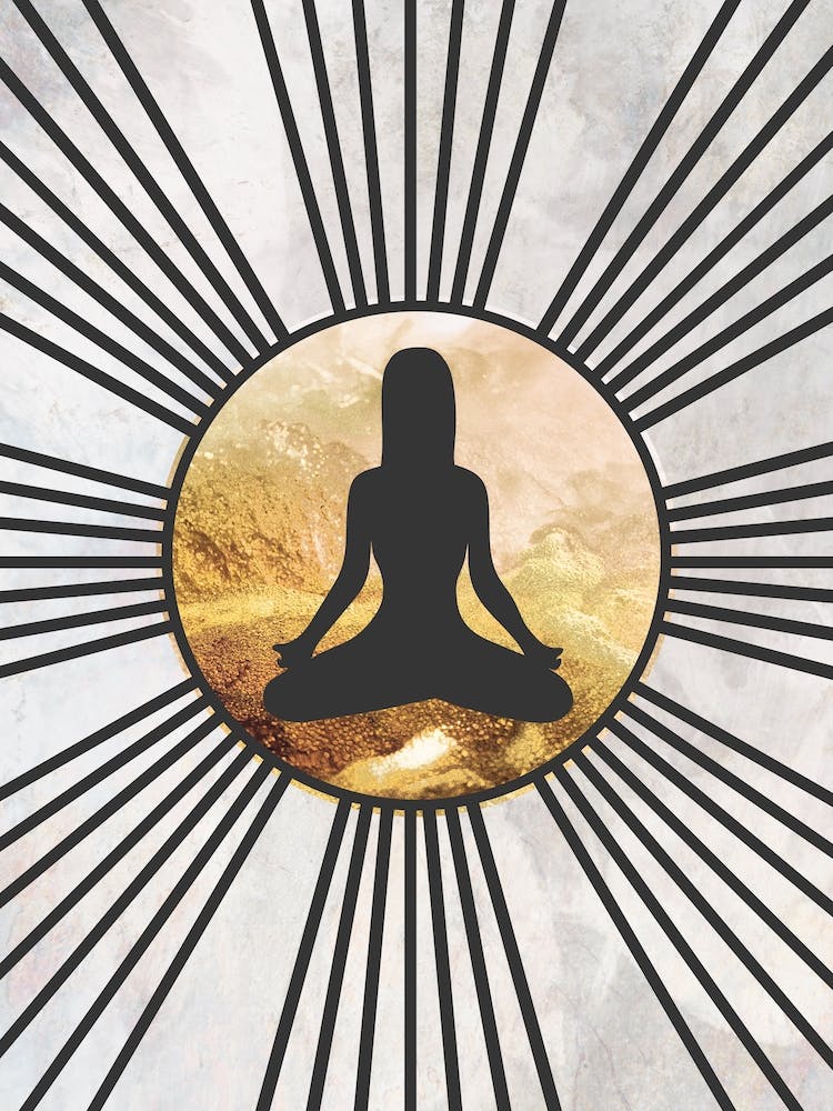 Meditating Yoga Sun