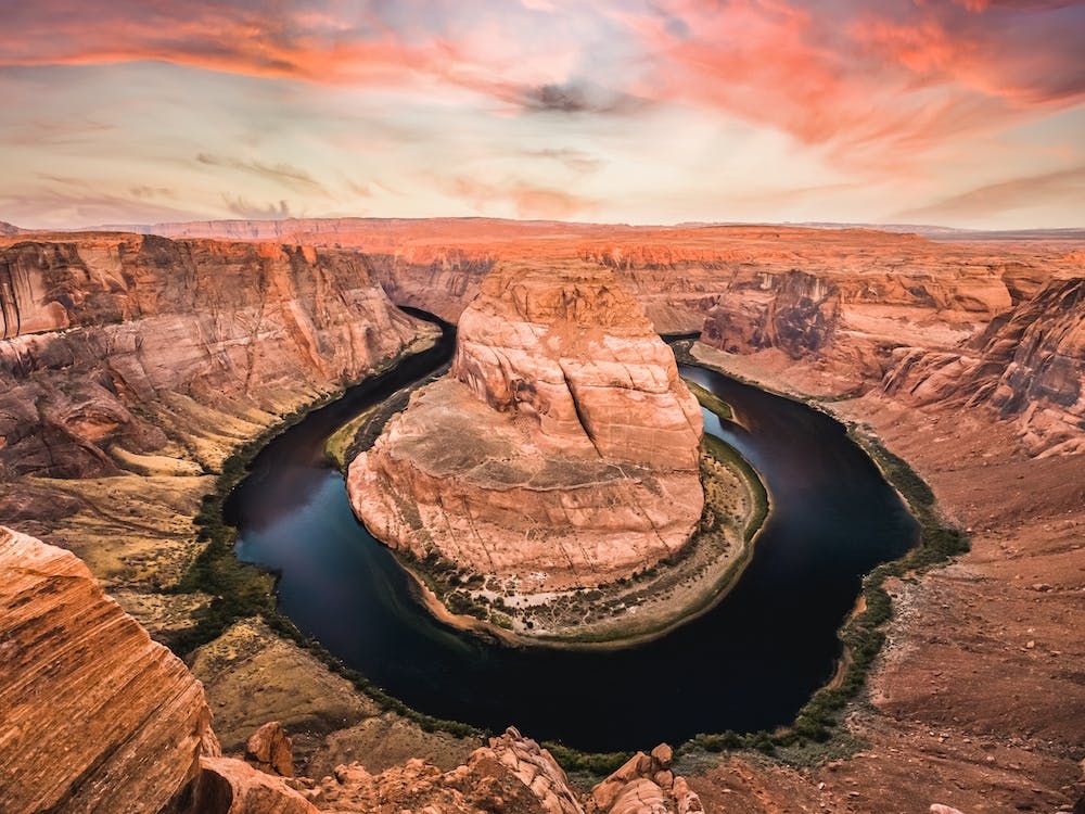 Horseshoe Bend Arizona Sunset