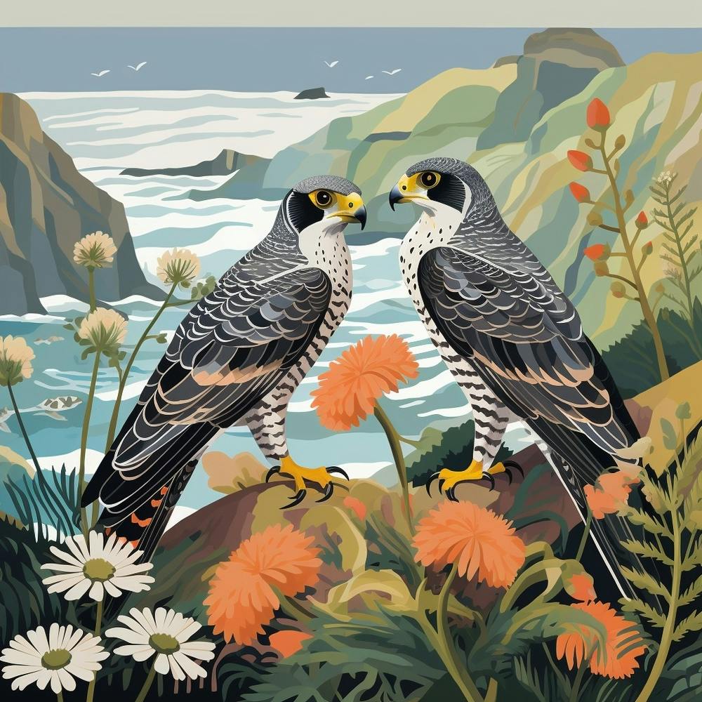 Bird In Nature Falcon 7