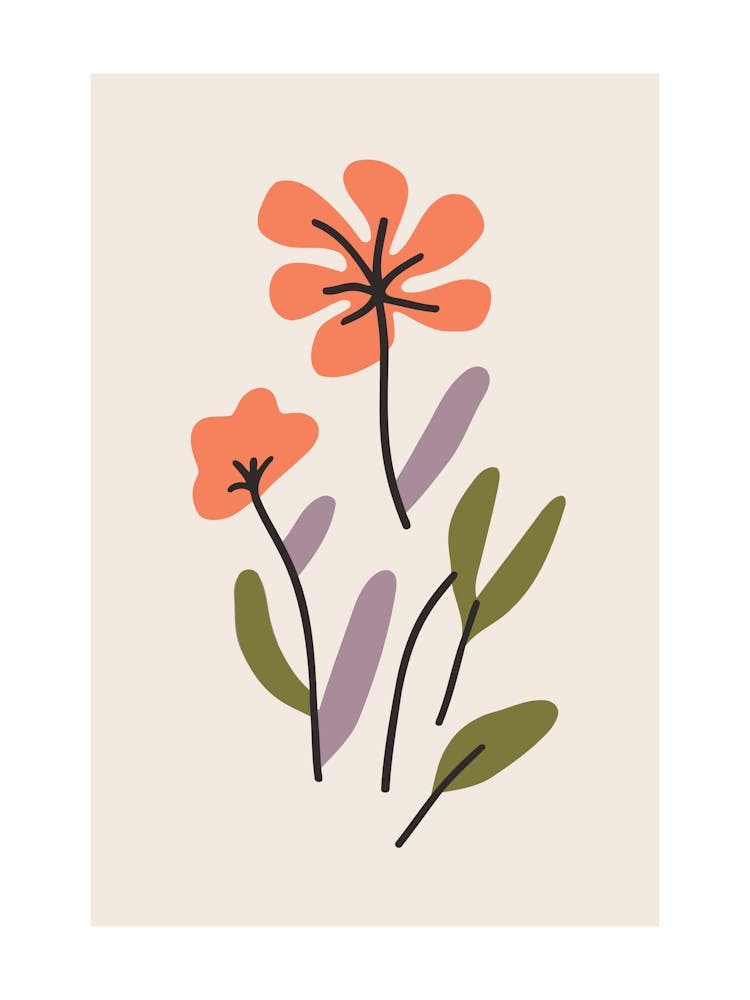 Flowers Print