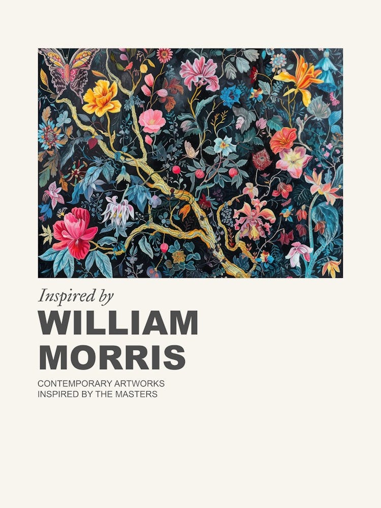 Museum Poster Inspiriert Von William Morris 10
