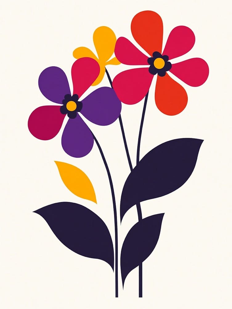 Fleurs Dans Un Vase 60