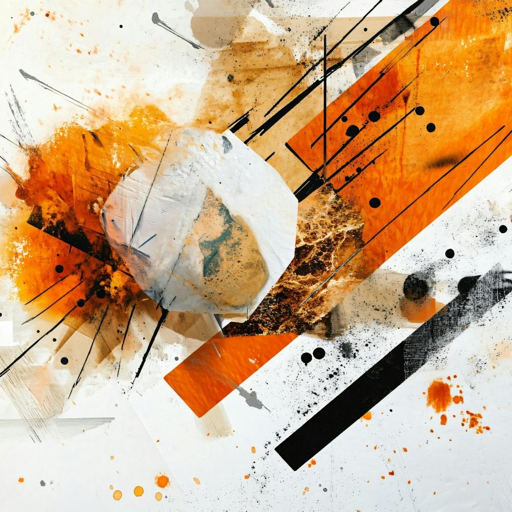 Abstract Painting Collage 4