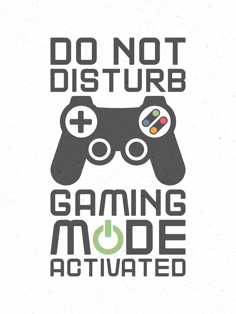 Gaming Mode Activated - White Gaming
