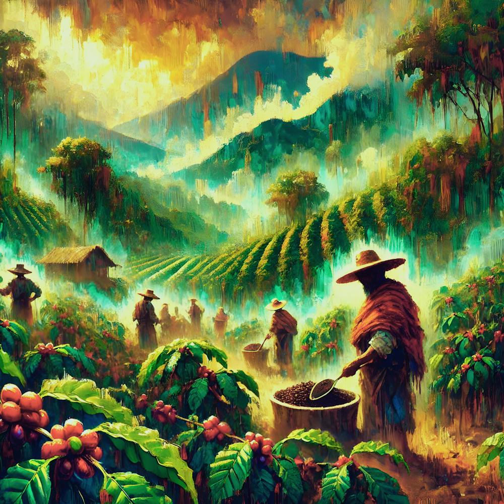 El Salvadors Kaffeeländer – Eine farbenfrohe Hommage an die Tradition