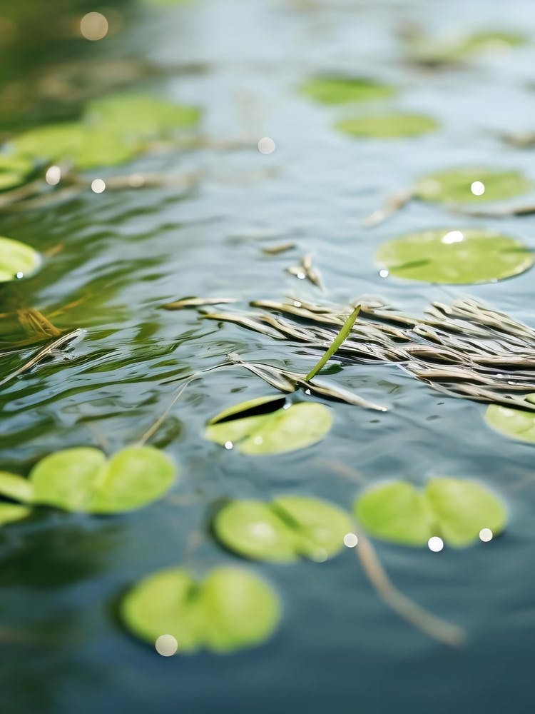Lily Pads In Water