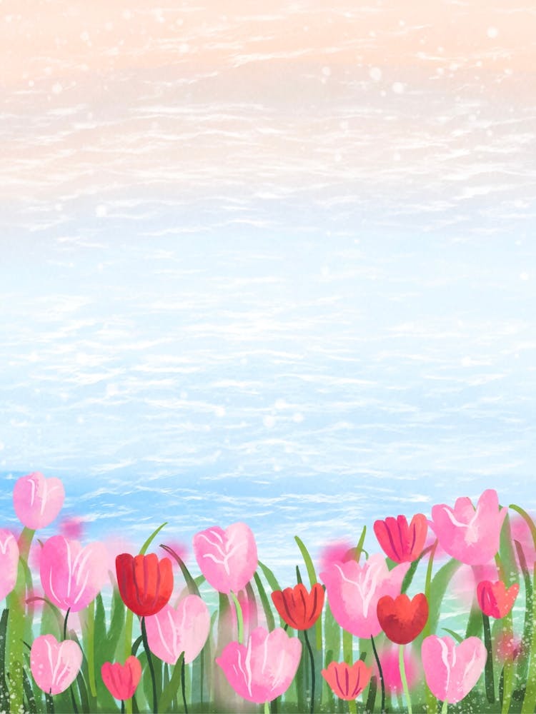 Pink Tulips 1