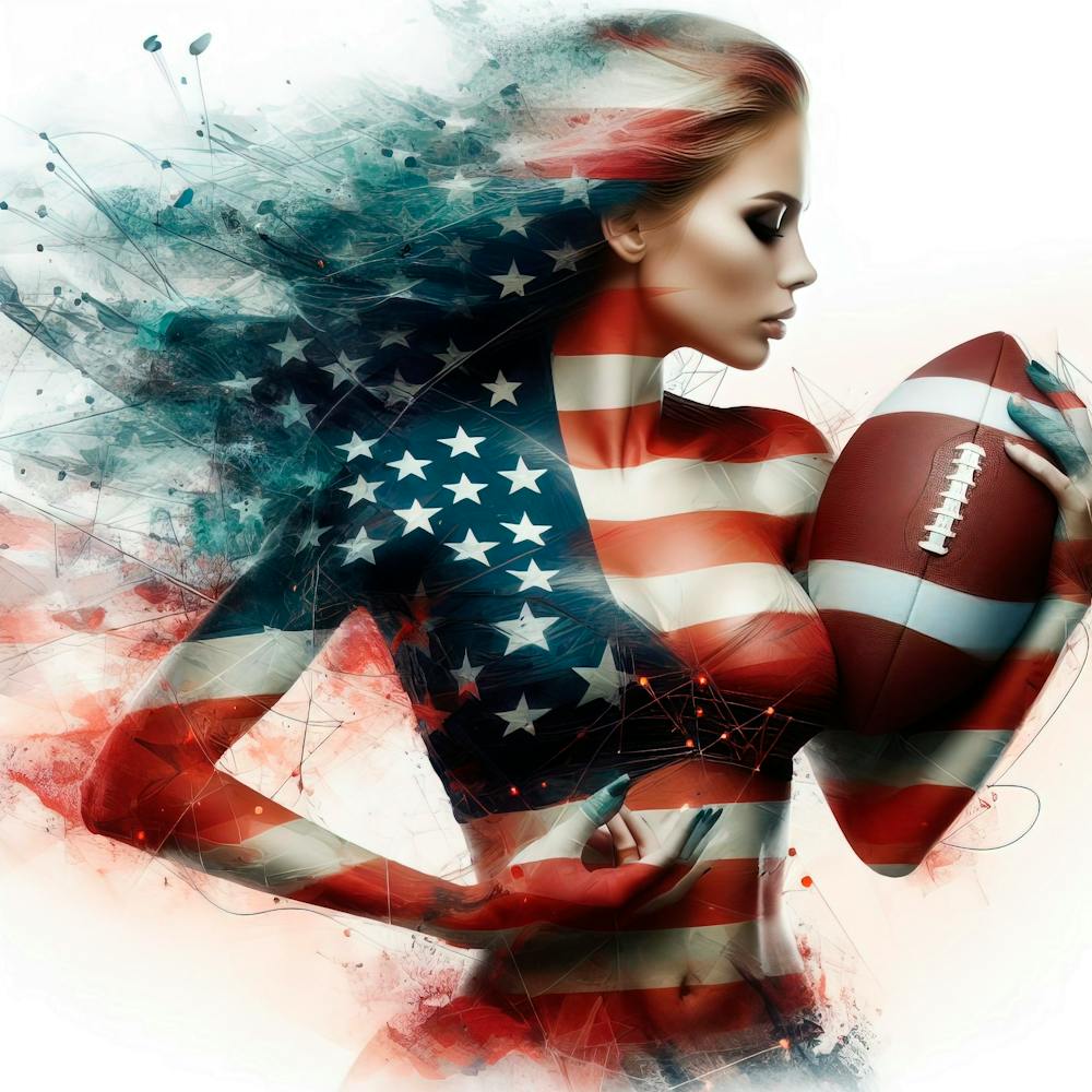 American Football Girl