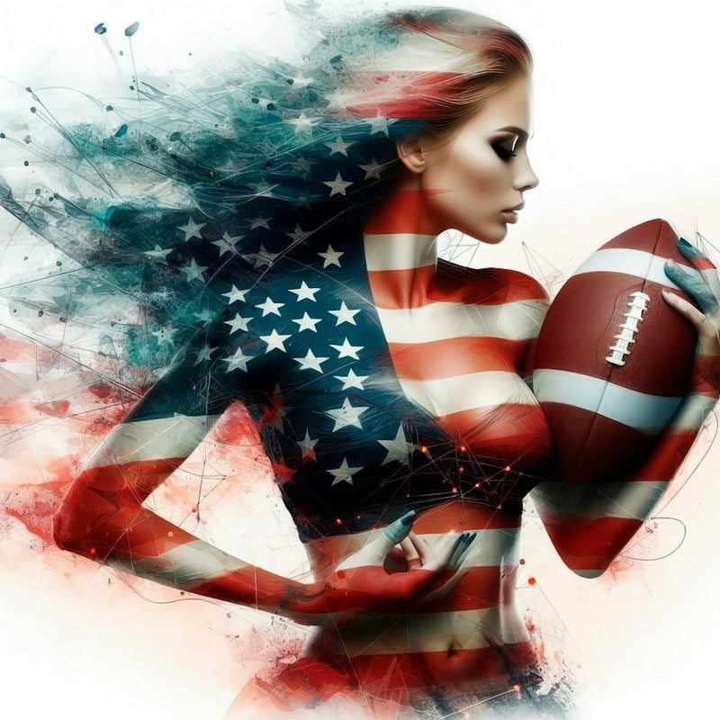 American Football Girl