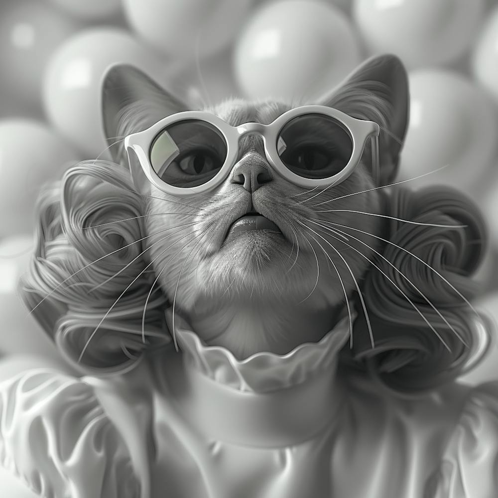Katze im Stil 1