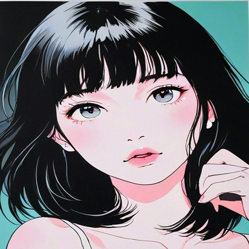 Girl With Black Hair