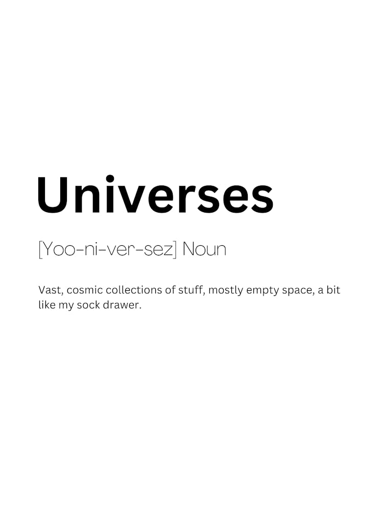Universes Definition Meaning