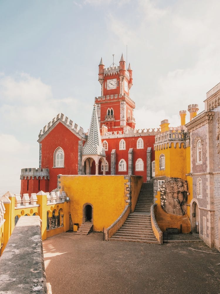 Colorful Portugal Buildings
