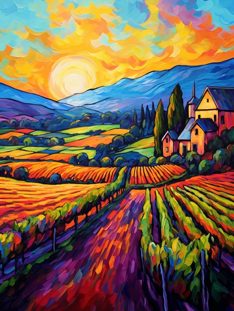 Woodinville Wine Country Fauvism 2