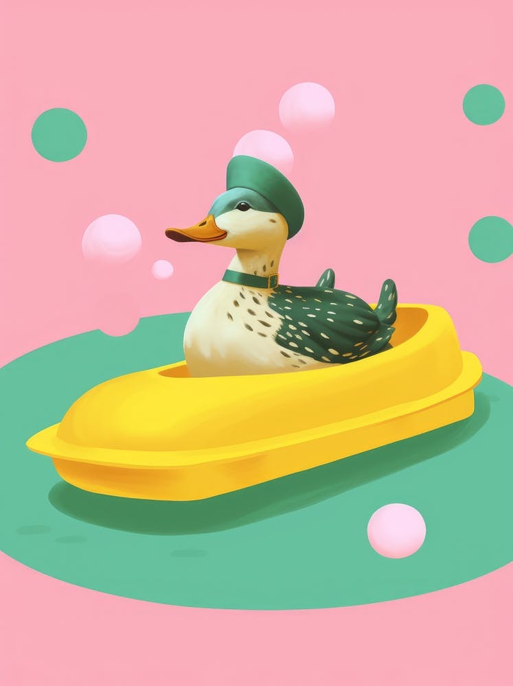 Duck In A Bubble