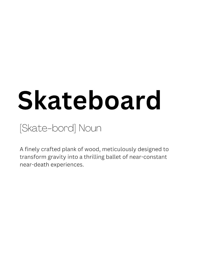 Skateboard Definition Meaning