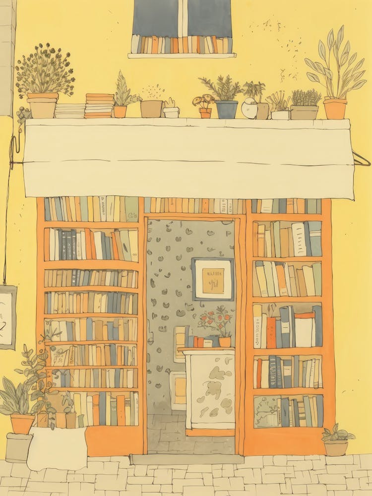 Amalfi The Book Nook Pastel Colours 2