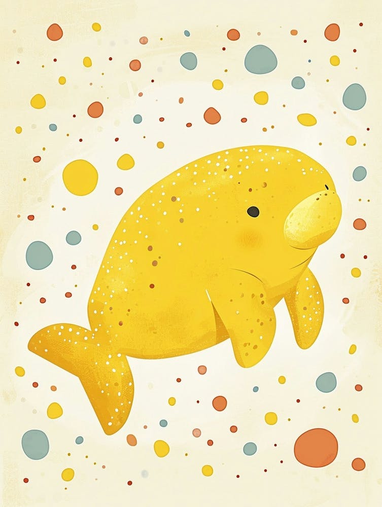 Yellow Manatee 1
