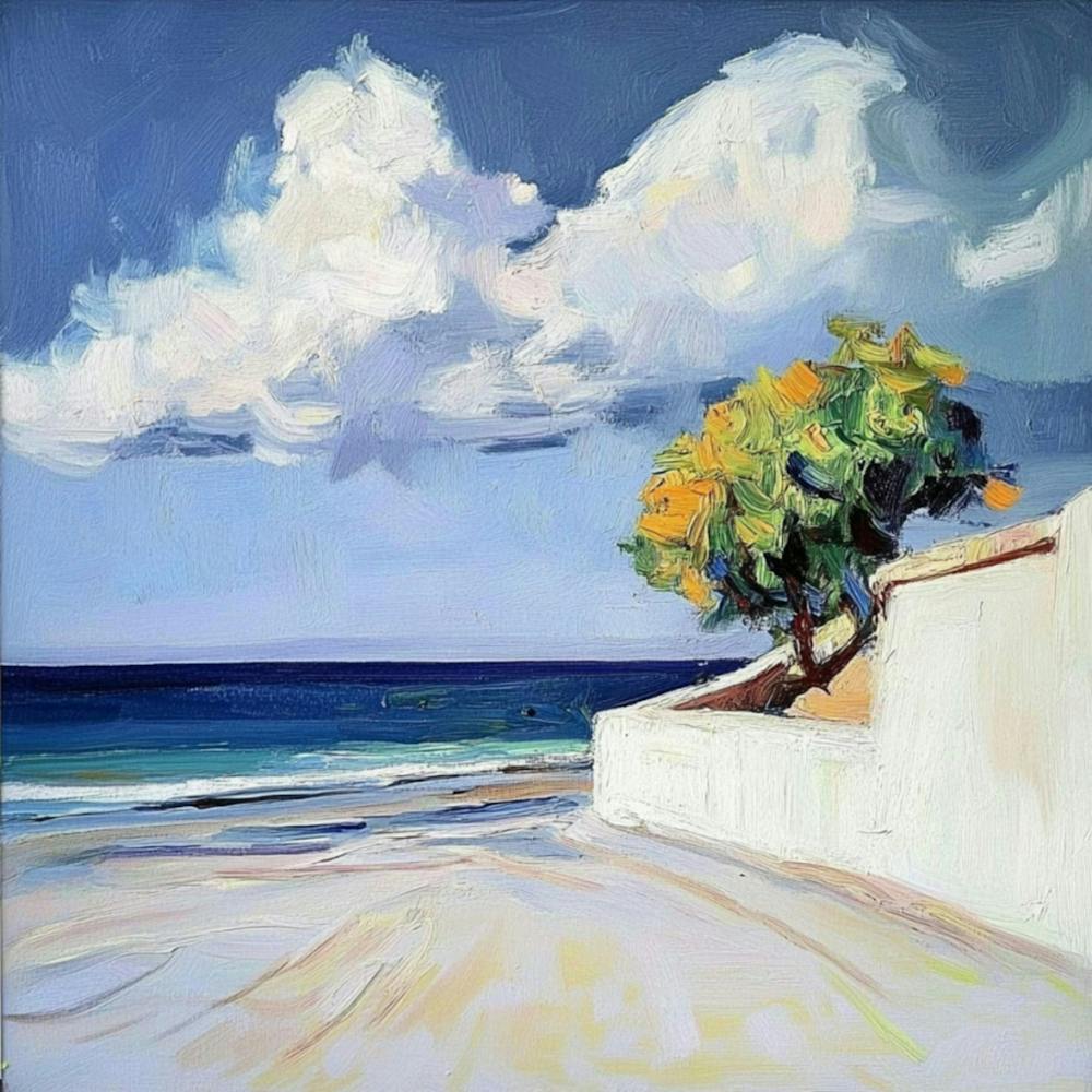 Tree On The Beach