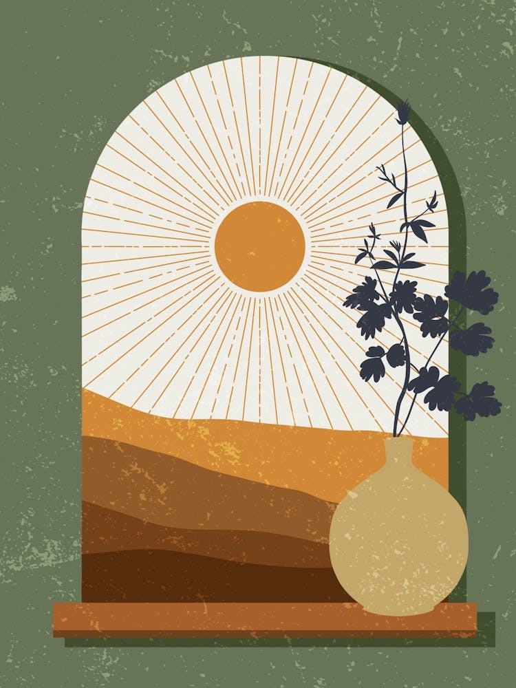Boho Wall Art Balance in Nature 3