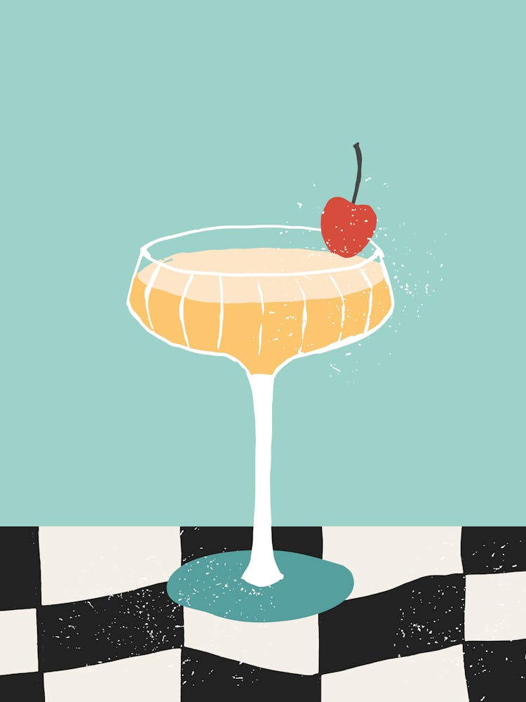 Colorful Cocktail Print