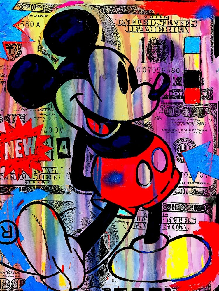 Mickey Art Oil