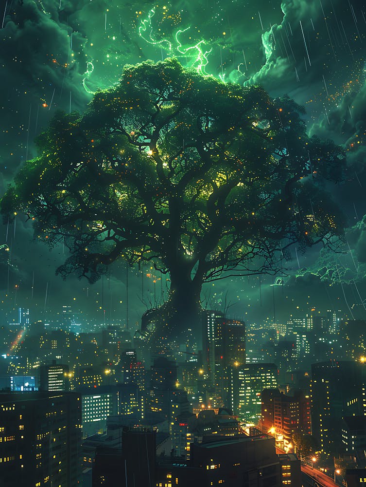 Fantasy Tree In The Middle 6