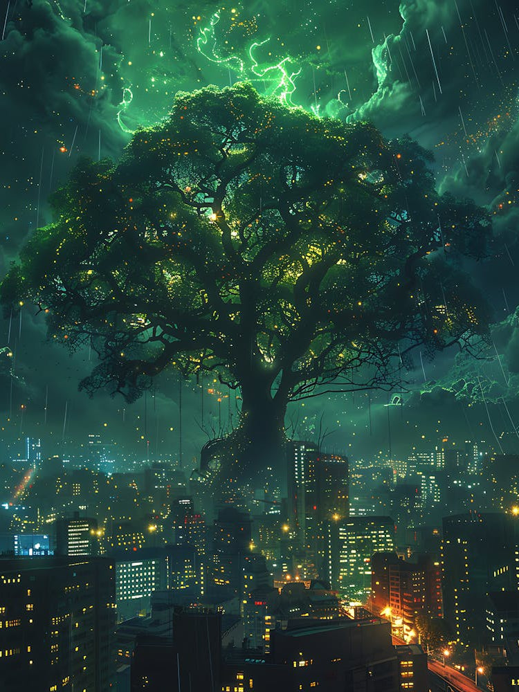 Fantasy Tree In The Middle 6