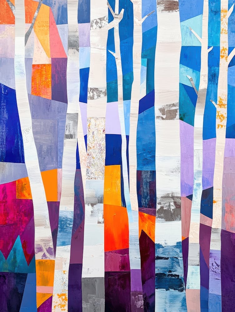 Birch Trees 4