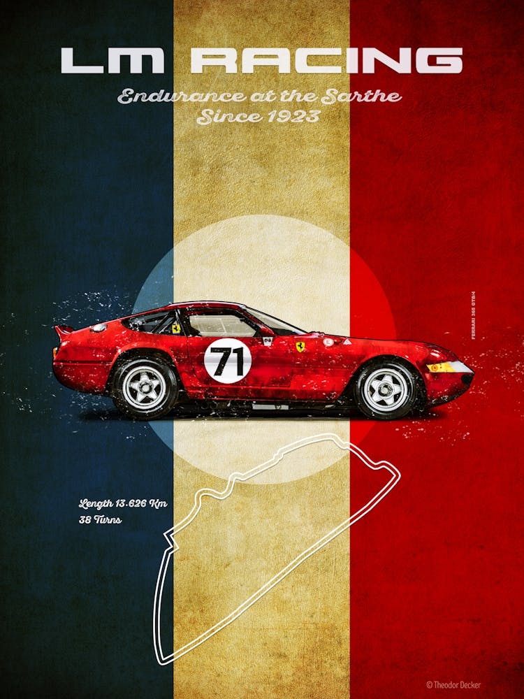 Lm Racing Ferrari 265GTB/4 Daytona