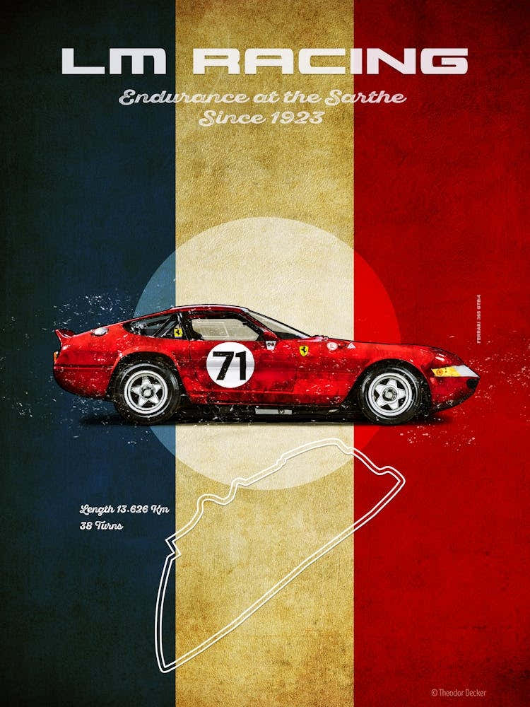 Lm Racing Ferrari 265GTB/4 Daytona