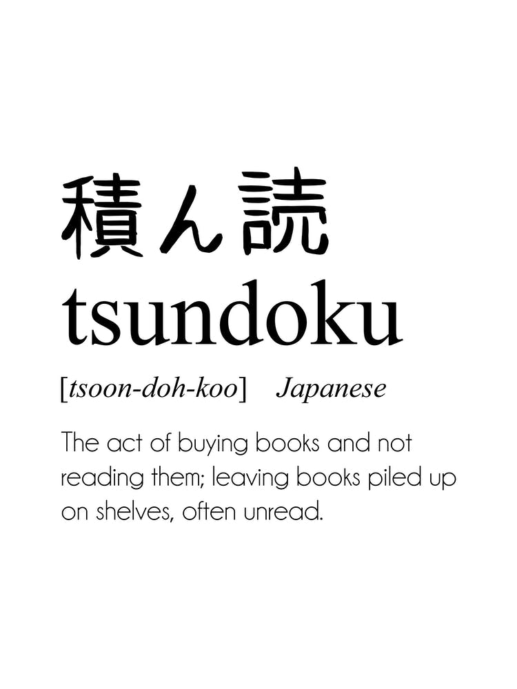 Tsundoku Definition