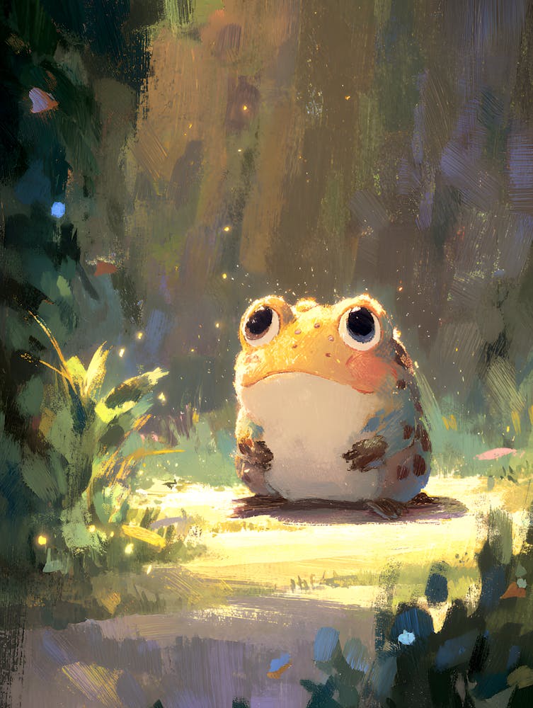 Frog In The Forest 8