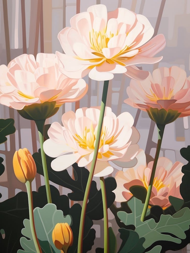 Blumenillustration Portulaca 2