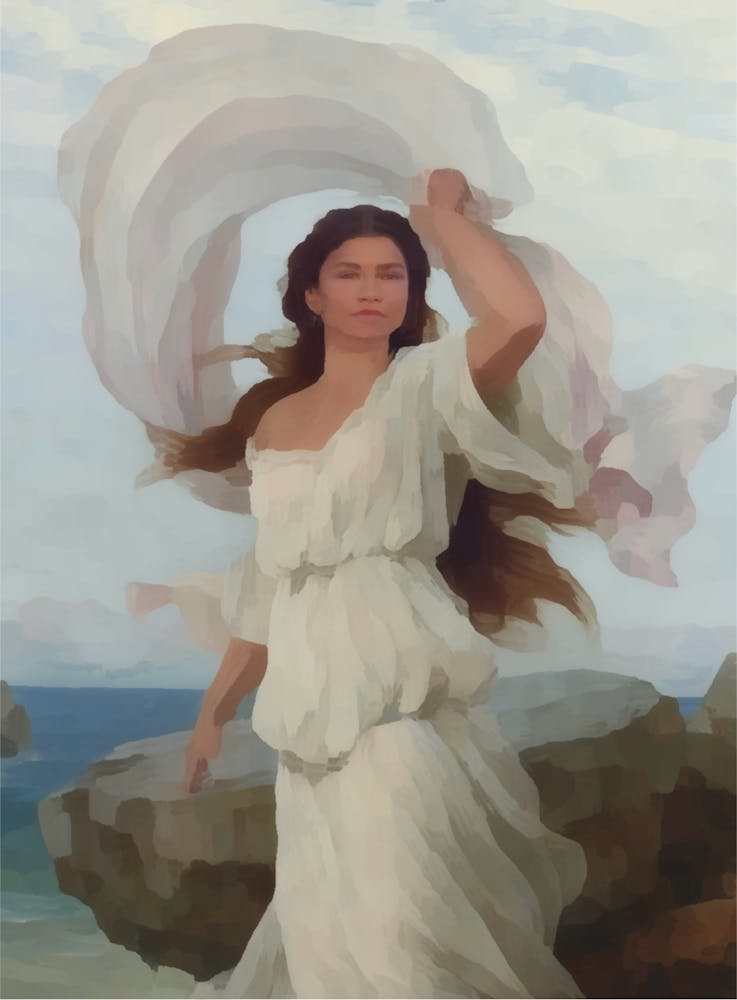 Miranda with Zendaya’’s face