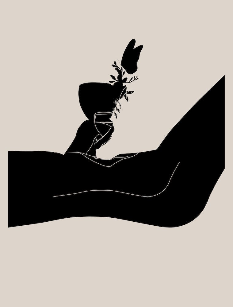 Silhouette Of A Woman