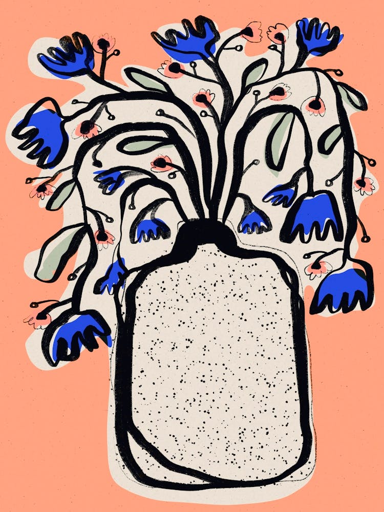 Lovely Flower Bouquet (Peach)