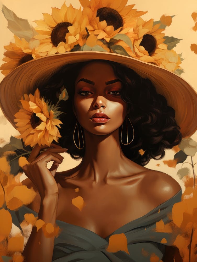 Sunflower Girl 1