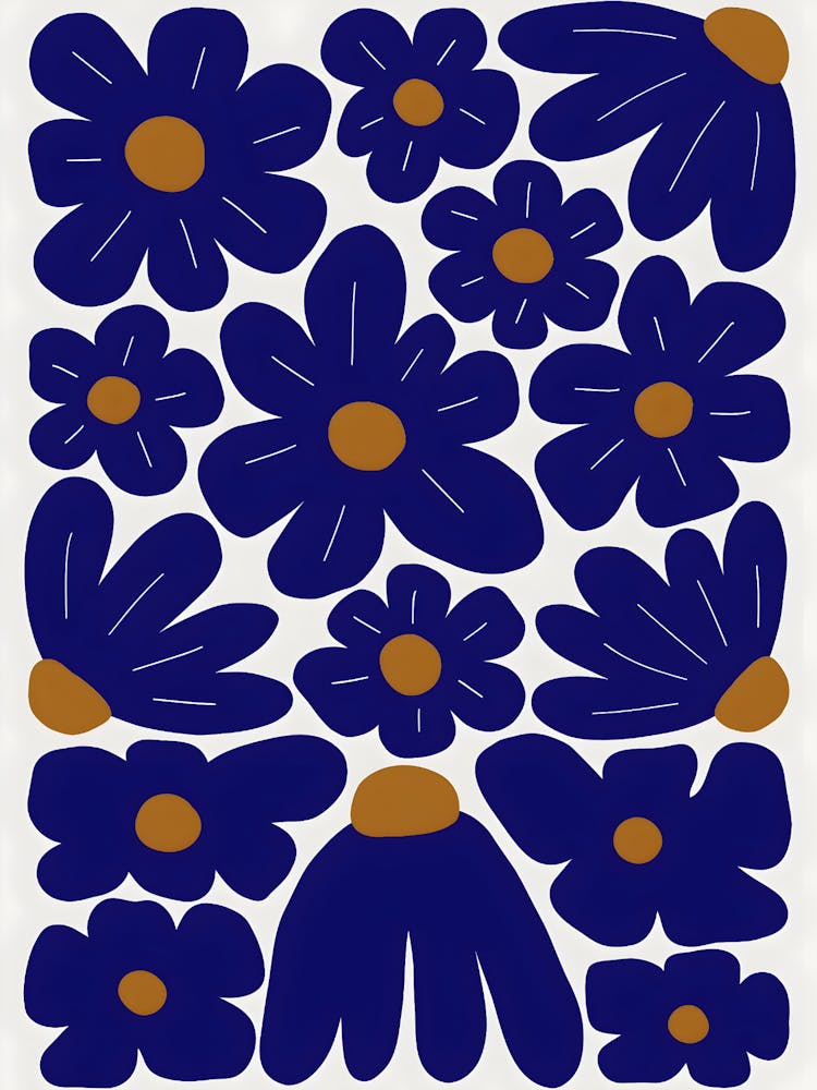 Blue Flowers 1