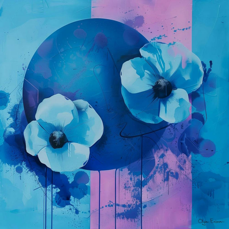 Blue Poppies