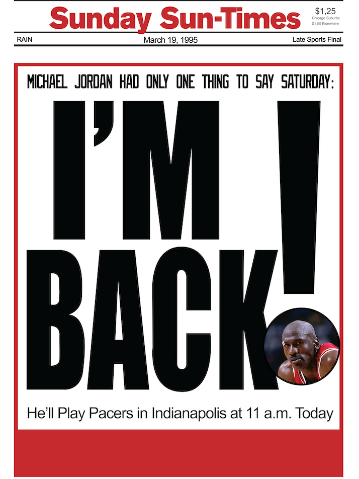 I'm Back Jordan Basketball Comeback 