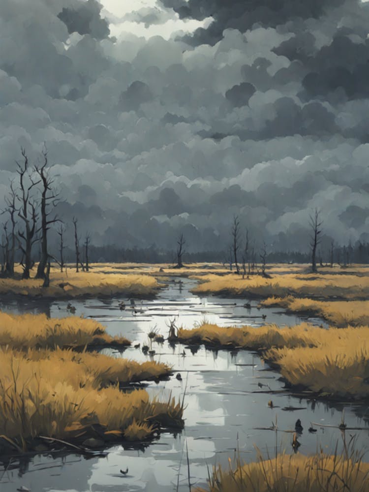 Stormy Marsh