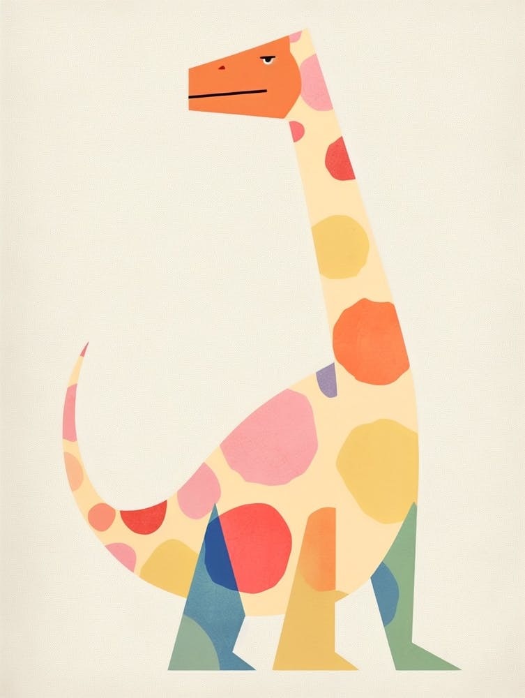 Nursery Dinosaur Art Ouranosaurus 2