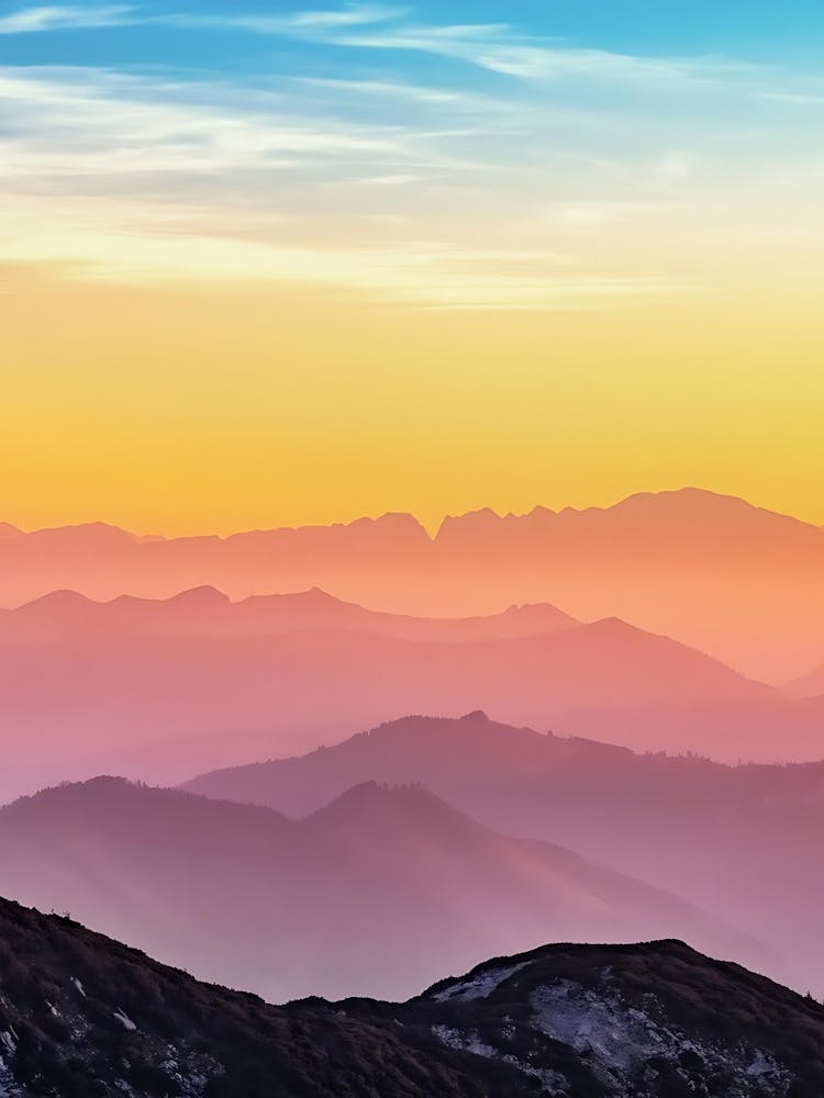 Sunset In The Mountains 18