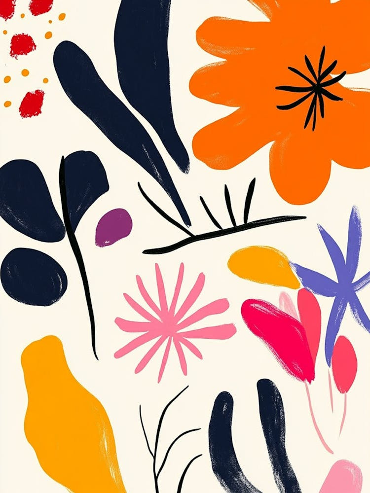 Abstract Floral Painting 15