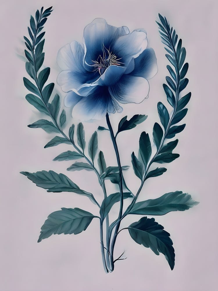 Blue Flower 1
