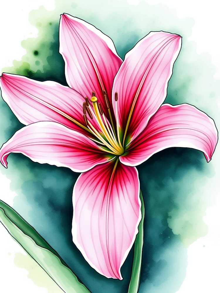 Pink Lily 6