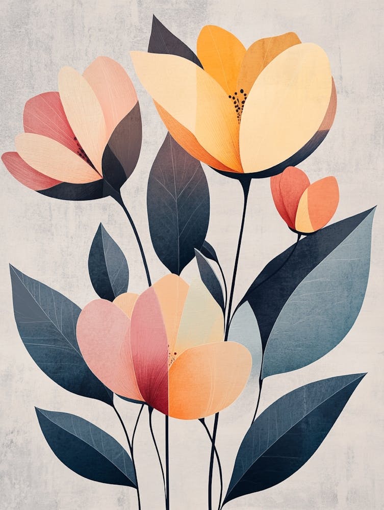 Flowers Ii Canvas Print 1